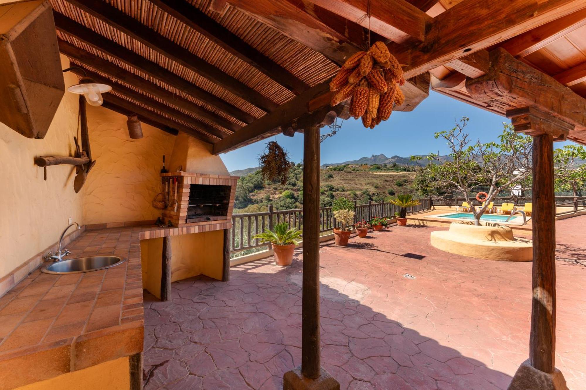 Casa Rural Tinamar 维加-德圣马特奥 外观 照片